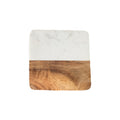 Wooden Round Square Coffee Placemat