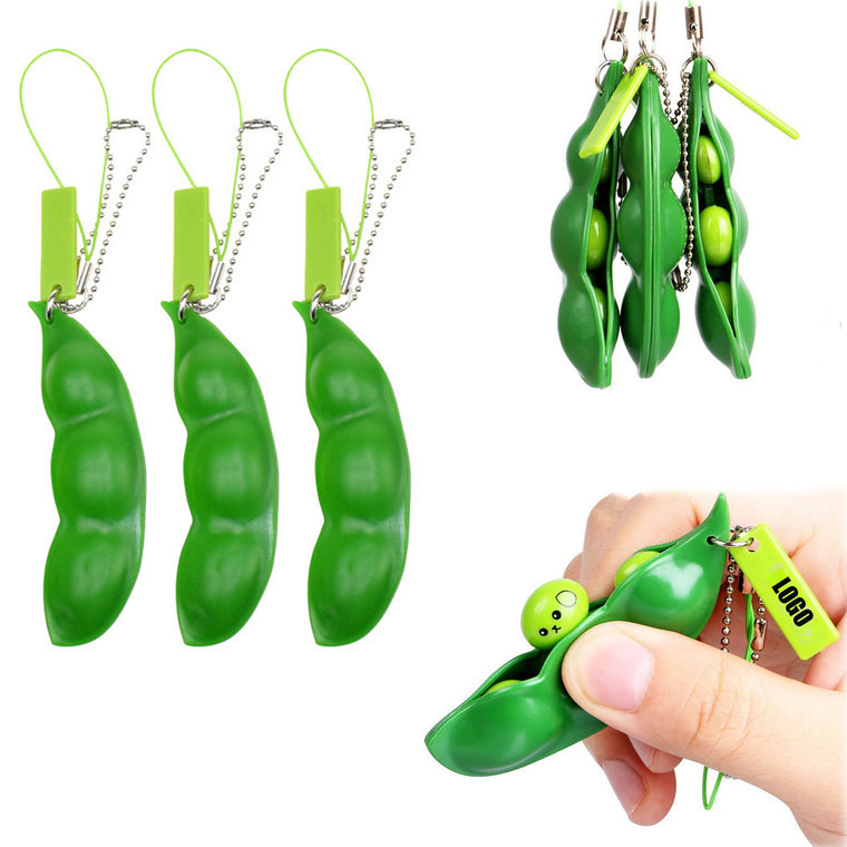 Soybean Shape Stress Reliever Decompression Toy