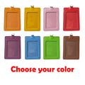 Pu Leather Id Card Holder