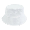 Solid Color Cotton Bucket Hat