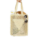 Mesh Hollow Woven Beach Bag