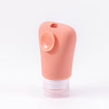 2OZ Travel Bottles With Brush & Suction Cup For Toiletries