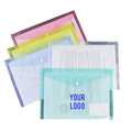 A4 Size Poly Envelopes With Label Pocket Folders