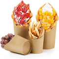 French Fries Packing Bucket Cardboard Food Tray