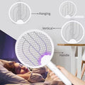 Electric Fly Swatter Racket Foldable 3000V