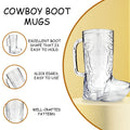 17oz Handle Plastic Cowboy Boot Cup