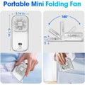 5 IN 1 Mini Fan 3,000mAh Power Bank