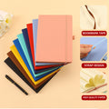 A5 PU Leather Soft Cover Notebook With Elastic Strap