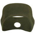 Fleece Earmuff Ponytail Headband