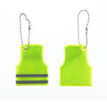 Pvc Safety Reflective Vest With Optional Keychain