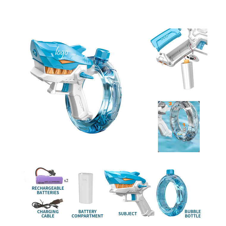Electric Shark Shape Water Gun