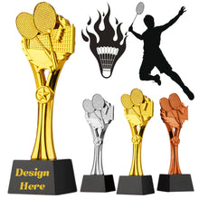11" Badminton Triumph Resin Award