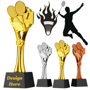 11" Badminton Triumph Resin Award