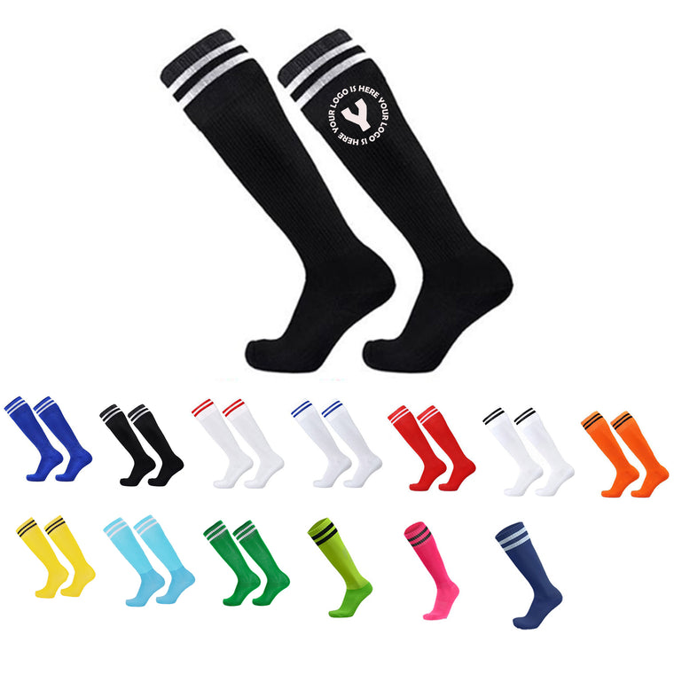 Striped Soccer Socks For Adults And Teenagers