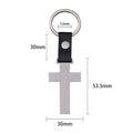 Custom Cross Metal Keychain