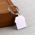 Creative House Shape Pendant Metal Keychain