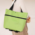 Collapsible Shopping Bag with Wheels