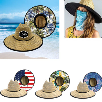 Natural Lifeguard Straw Hat