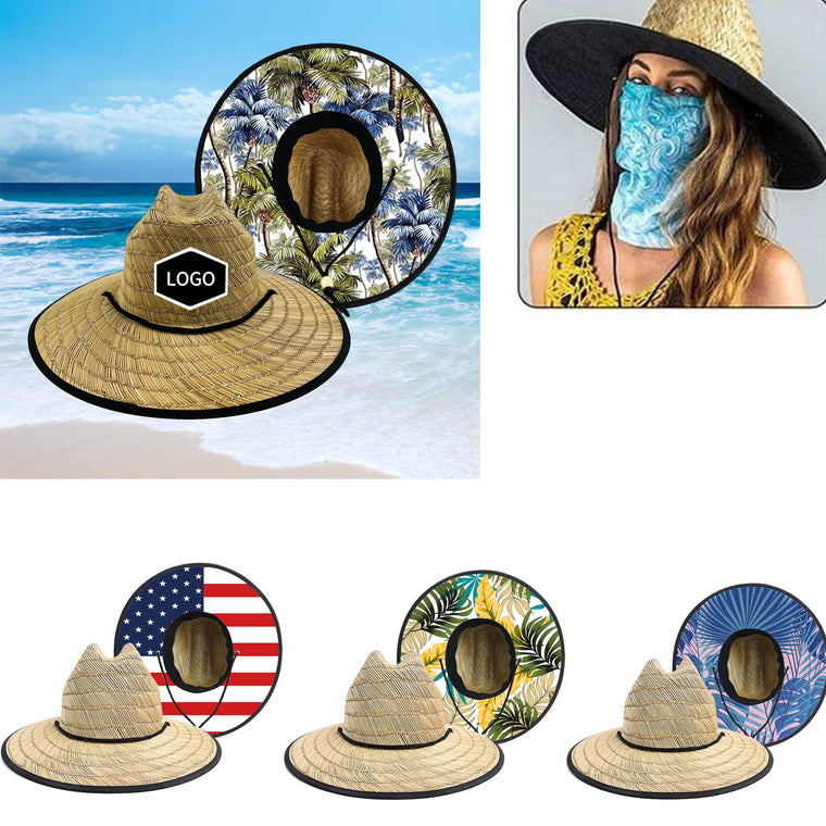 Natural Lifeguard Straw Hat