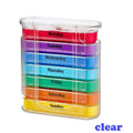 Weekly Stackable Pill Organizer Tower
