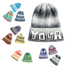 Gradient Color Warm Autumn And Winter Knitted Hat