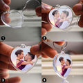 Clear Acrylic Photo Keychains