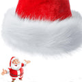 Unisex Velvet Christmas Hat for New Year