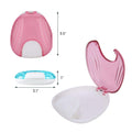 Shell Press-type Denture Retainer Dental Box
