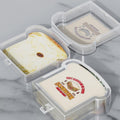 Wheat Straw Toast Shape Lunch Boxes