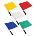 Soccer Referee Signal Flag Sports Match Waving Flags Handle