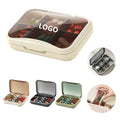 2-In-1 Jewelry & Pill Organizer With Storage Compartments