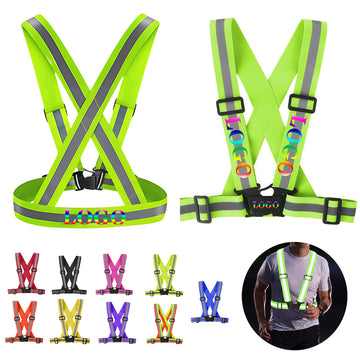 Adjustable High Visibility Reflective Vest Belt