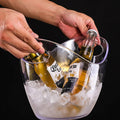4L Clear Plastic Ice Bucket