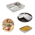 Stainless Steel Oven Camping Picnic Tray