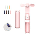 Mini USB Rechargeable Folding Fans with Power Bank