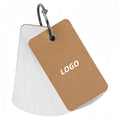 Kraft Loose-leaf Blank Sticky Notes Pocket Book