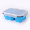 32 Fl Oz Two Compartments Silicone Collapsible Lunchbox
