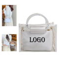 Clear Crossbody Bag with Removable Tote Bag