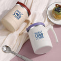 Portable Stainless Steel Mug With Spoon