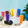 Reusable Coffee Cups With Lids 16 Oz PP