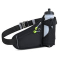 Sports Waist Pack Running Belt W/ Water Bottle Holder