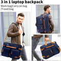Unisex Business Travel Work Laptop Backpack