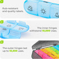 Weekly Pill Organizer 3 Times A Day