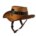 Western Cowboy Half Helmet