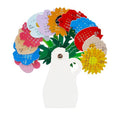 Flower Vase Shape Desk Calendar