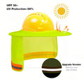 Hard Hat Sun Shade with Reflective Strip