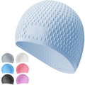 Silicone Generic Adults Swimming Cap For Long/Curly