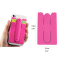 Silicone Phone Wallet With Stand
