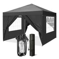 10x10' Pop Up Canopy Tent( Full Roof + 4 Full Walls )