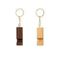 Wooden Phone Stand Keychain